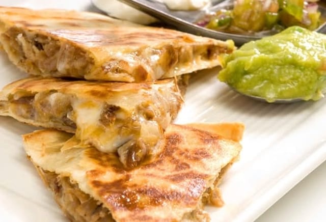 Cheese Quesadilla.