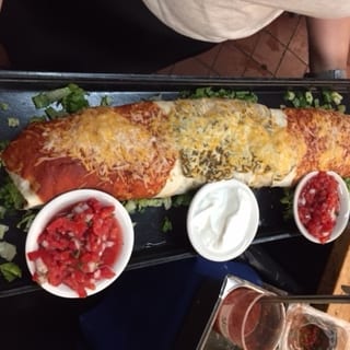 The Fab-5 Pound Burrito